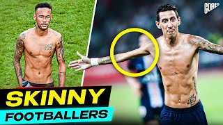 TOP 10 Skinny World Class Football Players [upl. by Ineslta]