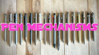 EDC Pen Mechanisms  What are your favorites [upl. by Eneiluj]