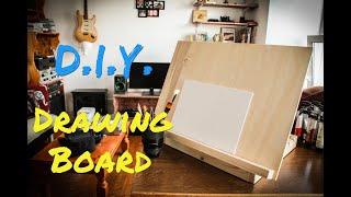 DIY Drawing Board  Art Easel [upl. by Edlun]