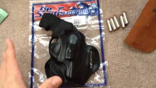 Desantis Speed Scabbard Holster Ruger LCR 357 Mag [upl. by Eerol647]