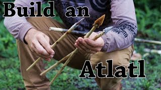 How to Build an Atlatl for hunting part 1 [upl. by Nyleve]