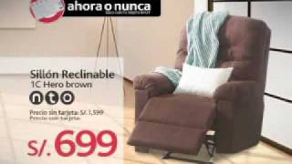 Promoción Ripley Sillón NTO [upl. by Haceber]