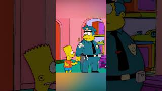 Bart a obtenu une ordonnance restrictive 😥😞 simpsons dessinanimé lessimpson [upl. by Ahsirpac642]