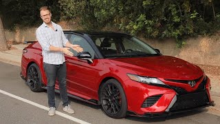 2020 Toyota Camry TRD Test Drive Video Review [upl. by Kaenel860]