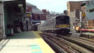 MTA LIRR M7 LIRR Train at Nostrand Ave [upl. by Ayhtnic]