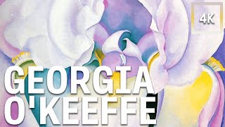 Georgia OKeeffe  A Collection of 234 Artworks [upl. by Yurt]