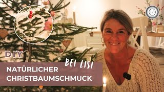 DIY  CHRISTBAUM DEKORIEREN  einfach natürlich amp haltbar  Meine TOP TIPPS 🎄 [upl. by Emlen]