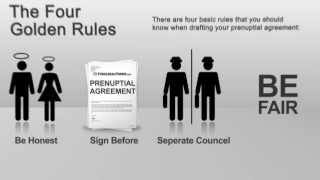 Prenuptial Agreements  The Basics [upl. by Olen]