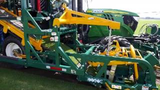 Kesmac Slabmatic 2700 sod harvester [upl. by Esdras]