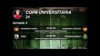 J4 Copa Universitaria quotpirataquot de la Fuente  ITAG VS ITVER [upl. by Aninat685]