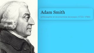 4 L’école classique en économie  Adam Smith [upl. by Assed]