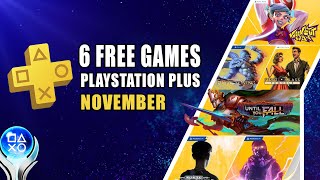 PlayStation Plus Games Preview  November 2021  6 Free Platinums [upl. by Eocsor]