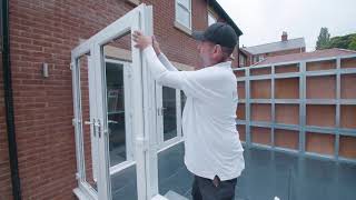 How to install the framework of a self build conservatory [upl. by Ativet]