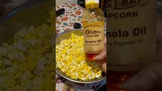 Homemade Microwave Popcorn 🍿 Brown Bag Popcorn shorts popcorn [upl. by Ailssa]