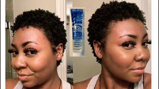 I TRIED LUSTER’S S CURL ACTIVATOR JUICE on my natural 4b4c short hair shook😱 [upl. by Harol]