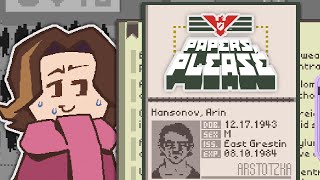 These papers are the moment 💅  Papers Please [upl. by Aikit]