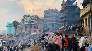 Manikarnika Ghat Varanasi मणिकर्णिका घाट वाराणसी [upl. by Ecirehc157]