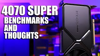 4070 Super Benchmarks NVIDIA vs AMD [upl. by Winifield206]