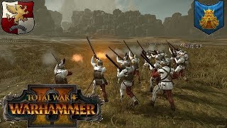 Guns Ill show you guns  Empire vs Dwarfs  Total War Warhammer 2 Quick Battle [upl. by Diaz922]