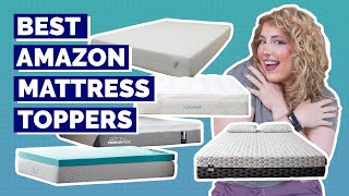 Best Amazon Mattress Toppers  Our Top 5 Picks [upl. by Pincas]