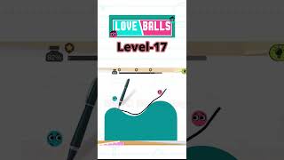 Love Balls Level 17  three stars ⭐⭐⭐ [upl. by Huntley]