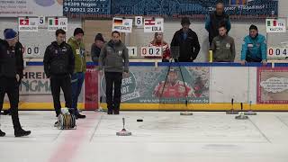 Eisstock Europacup 2023 Vorrunde Spiel EC Moitzerlitz gegen SU Seiwald Edla [upl. by Mildred]