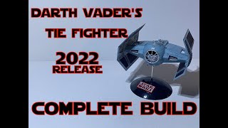 Darth Vaders Tie FIghter  New and Improved for 2022  Complete build [upl. by Enyala]