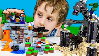 MELHORES AVENTURAS NO MINECRAFT  Vídeo Infantil  Paulinho e Toquinho [upl. by Selyn]