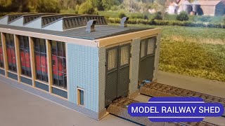 Part 2 Continuing building my new continental engine shed maintenance department vollmer [upl. by Audwin]