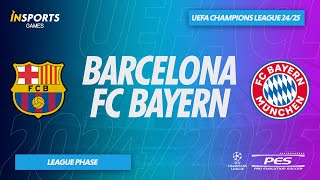 FC Barcelona vs FC Bayern  UEFA Champions League 202425 [upl. by Urba]