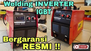 Mesin Las Rhino MMA 300 A Welding Machine Inverter MMA 300A [upl. by Akenit]