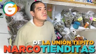 Las “narcotienditas” de La Unión Tepito CDMX [upl. by Onirefes]