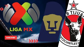 PUMAS UNAM VS CLUB TIJUANA [upl. by Jillane]