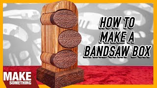 How to Make a Bandsaw Box In a New Creative Way  Easy Woodworking Project [upl. by Liederman]