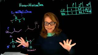 Calculating yields of monochlorination products Dr Tania CS [upl. by Ztnarf]