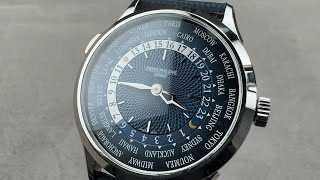 Patek Philippe 5230 World Time 5230P001 Patek Philippe Watch Review [upl. by Yajet294]