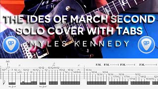 Myles Kennedy  The Ides Of March Second Solo WITH TABS [upl. by Llecrad]