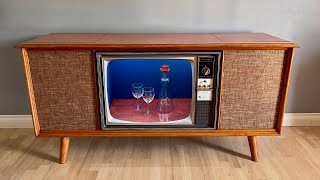 Vintage TV Console Revamp [upl. by Eiramave]