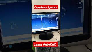 coordinate systems autocaddrawing microsoftoffice elitecadcomputerinstitute [upl. by Rachaba]