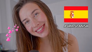 ASMR Languages Speaking Only Spanish Whispered [upl. by Courcy]