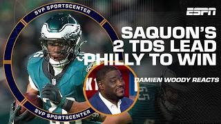 Commanders vs Eagles Reaction 🏈 Saquon Barkley made the difference for Philly  SC with SVP [upl. by Yrok]