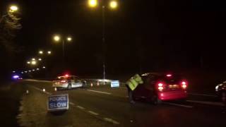 An incident has happened on the A516 at Burnaston Derbyshire [upl. by Cheslie]