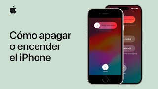 Cómo apagar o encender el iPhone  Soporte técnico de Apple [upl. by Dasi]