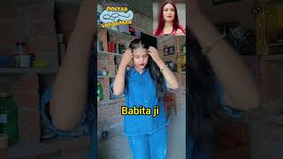 dressing up like my favourite creater tarak mehta ulta chashma sho ✅  shorts viralvideo [upl. by Izak236]