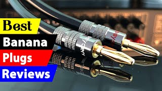 5 Best Banana Plugs For Speaker Wire and Sub cable [upl. by Gabel]