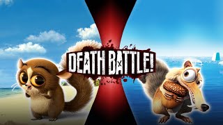 Mort vs Scrat MadagascarIce Age  fan made death battle trailer [upl. by Lenoil]