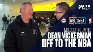 Dean Vickerman Heads Off to Face NBAs 76ers and Raptors [upl. by Mond357]