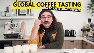 LEARNING TO TASTE COFFEE Global Cupping with Lance Hedrick and Scott Rao [upl. by Aiet]