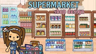 SUPERMARKET SHOP HOUSE DESIGN IN TOCABOCA 🛒 [upl. by Mehitable]