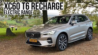 2023 VOLVO XC60 T6 Recharge ERANGE test new battery ⚡️ [upl. by Levi991]